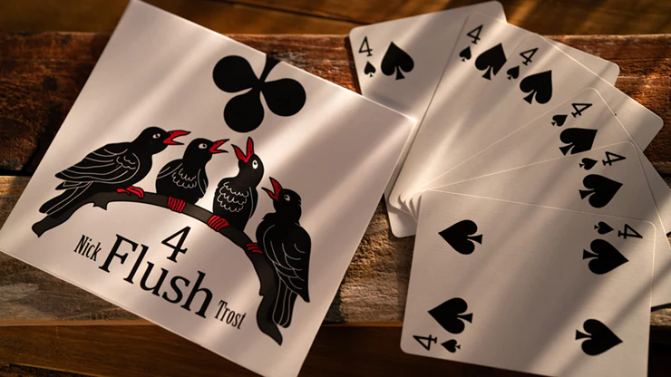 4 FLUSH Red Back by Nick Trost and Murphy's Magic - Trick - Image 3