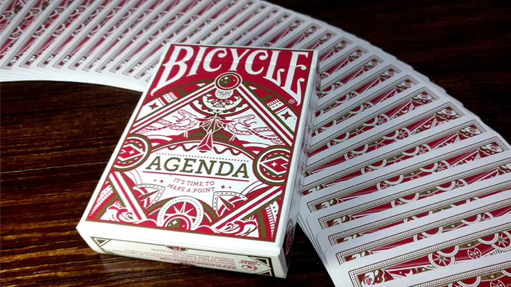 Agenda Red Basic Edition Playing Cards - Image 3