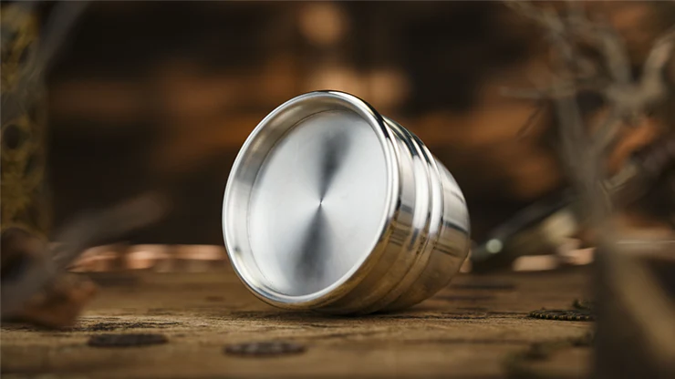 Aluminum Alloy Cups and Balls Matching Solid Cup by TCC Magic - Image 3