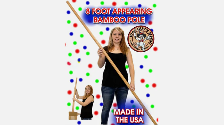 Appearing Bamboo Pole - 8 Feet By Big Guys Magic - Image 3
