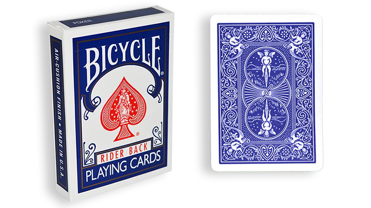 Assorted Blue Back Bicycle One Way Forcing Deck (assorted values)