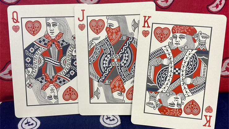 Bicycle Bandana (Red) Playing Cards - Image 6