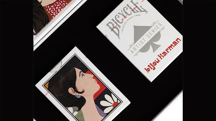 Bicycle Bijou Karman Purp/Red Box Set by US Playing Cards - Image 5