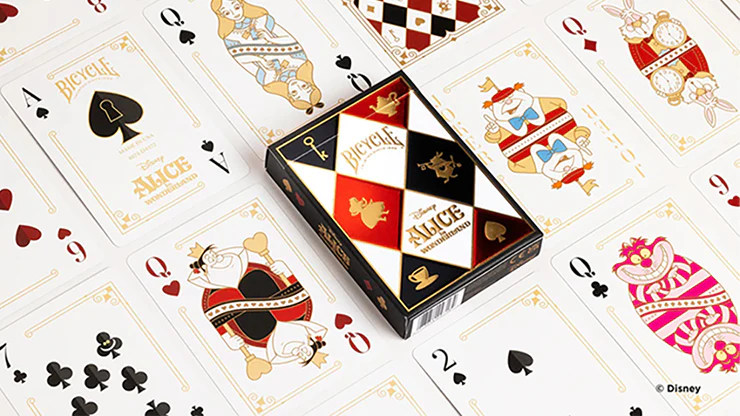 Bicycle Disney Alice in Wonderland Playing Cards by US Playing Card Co - Image 4