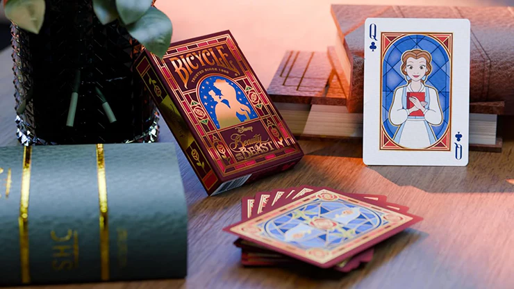 Bicycle Disney Beauty and the Beast by US Playing Card Co - Image 3