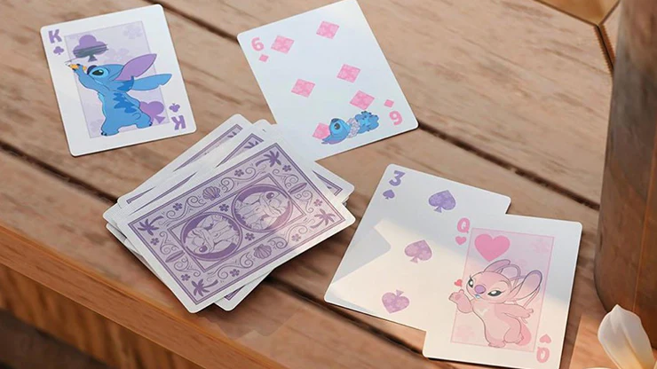 Bicycle Disney Stitch (Purple) Playing Cards by US Playing Card Co - Image 2