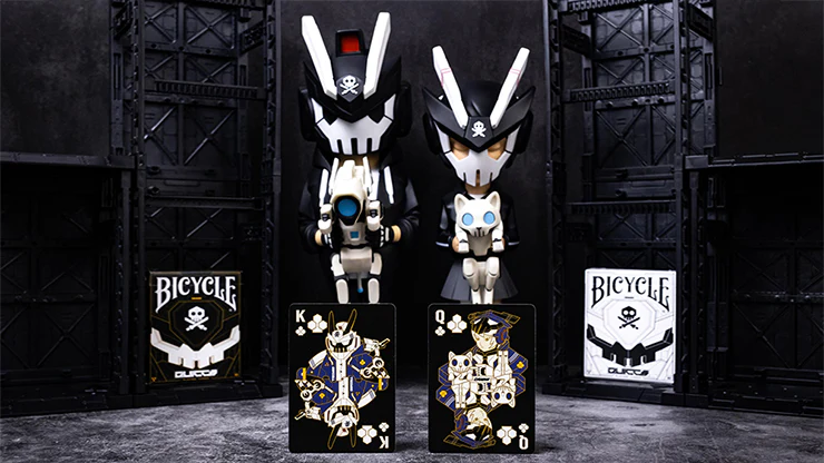 Bicycle Quiccs Ghost White Playing Cards - Image 3