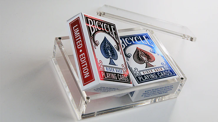 Bicycle Rider Back Mini Limited Edition (2 Pack With Foil Tucks In Carat Case) by US Playing Card Co - Image 3