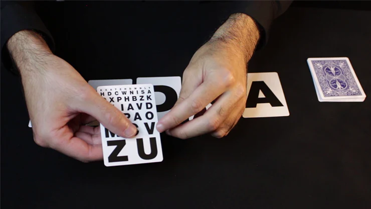 Bicycle Special LETTERS Red Playing Cards (plus 10 Online Effects) - Image 5