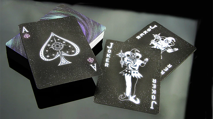Bicycle Starlight Black Hole (Special Limited Print Run) Playing Cards Collectable Playing Cards - Image 2