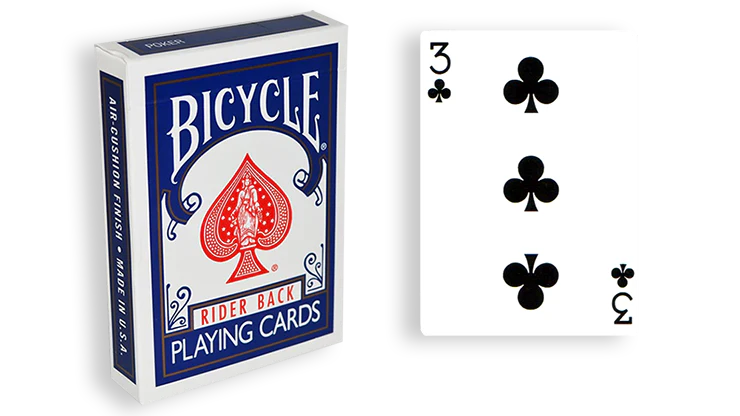 Blue One Way Forcing Deck (3c)
