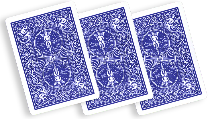 Blue One Way Forcing Deck (7c) - Image 2