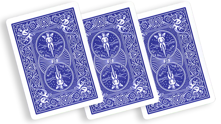 Blue One Way Forcing Deck (9s) - Image 2