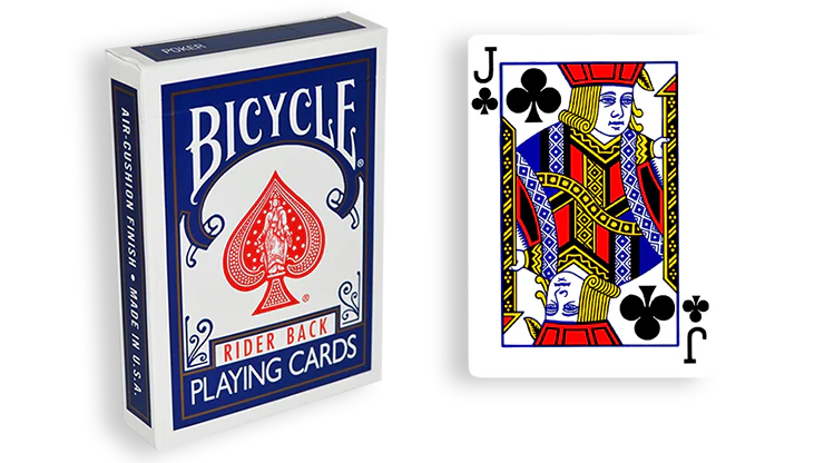 Blue One Way Forcing Deck (jc)