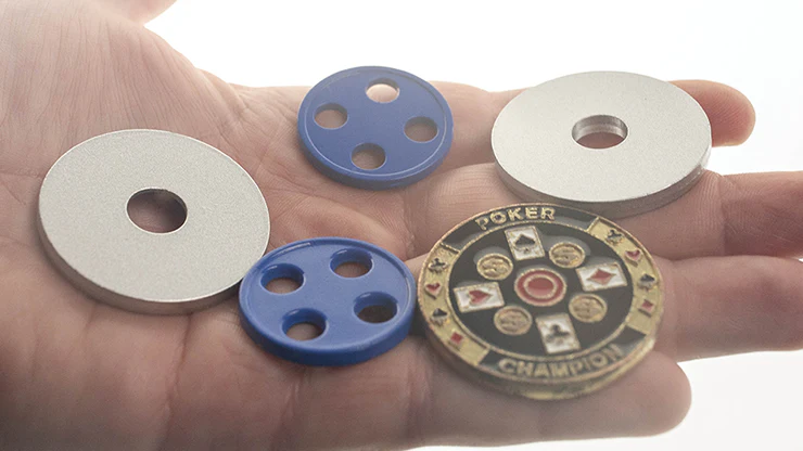 BRASS BUTTONS SILVER EDITION (Gimmicks and Online Instruction) by Matthew Wright - Trick - Image 2
