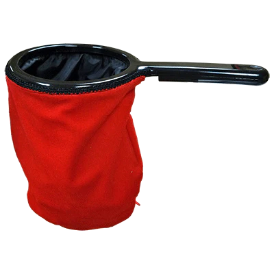 Change Bag Velvet with Zipper (Red) by Bazar de Magia - Trick