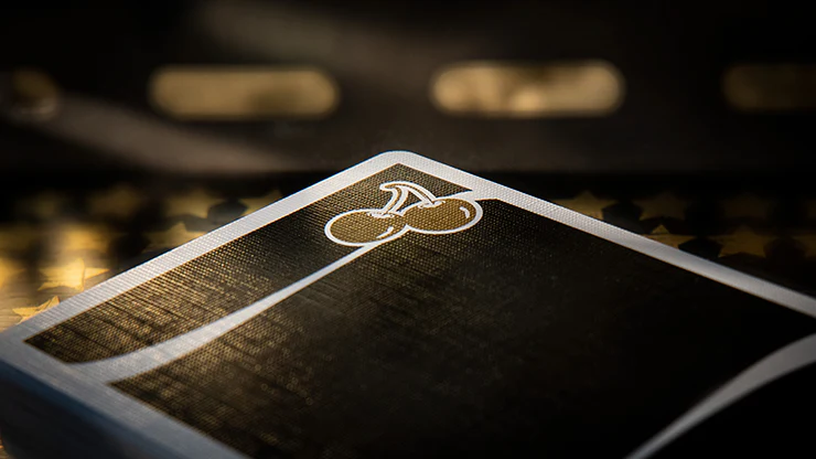 Cherry Casino (Monte Carlo Black and Gold) Playing Cards by Pure Imagination Projects - Image 4