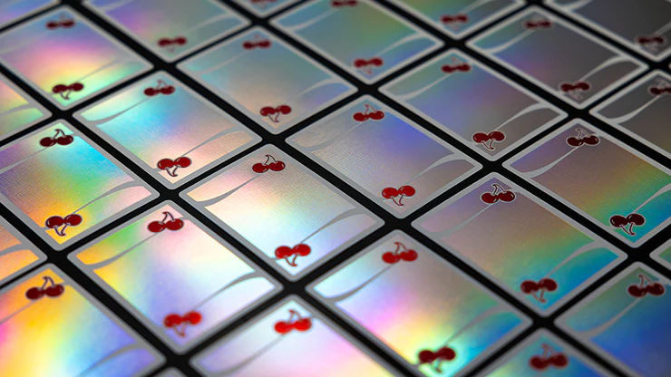 Cherry Casino Sands Mirage (Holographic) Playing Cards - Image 3