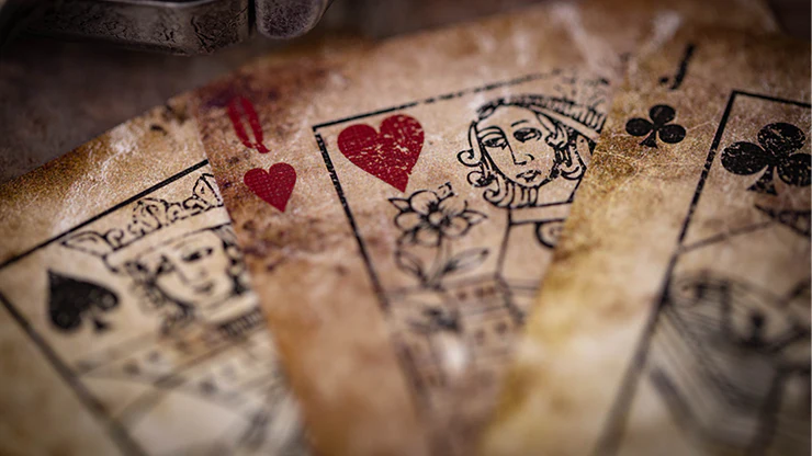 Deadwood Marked (Red) Playing Cards by Matthew Wright and Mark Bennett - Image 5