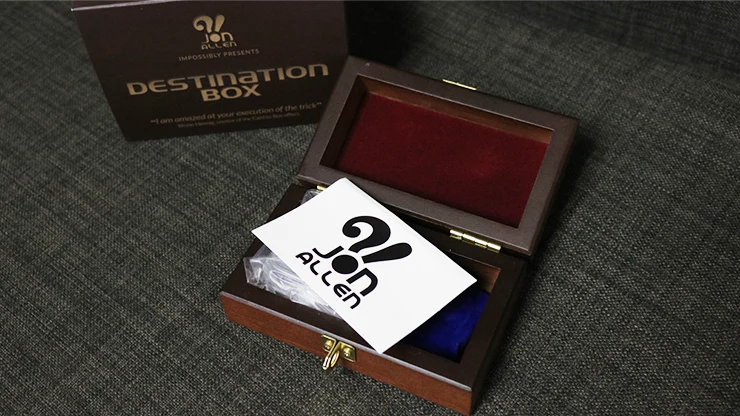 DESTINATION BOX (Gimmicks & Online Instructions) by Jon Allen - Trick - Image 4