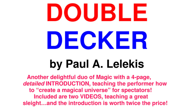 DOUBLE DECKER by Paul A. Lelekis - Mixed Media Download