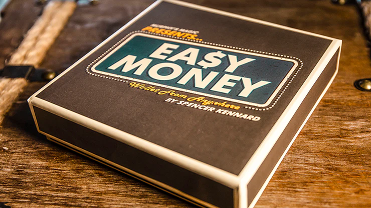 Easy Money Brown Wallet (Gimmick and Online Instructions) by Spencer Kennard - Trick - Image 6