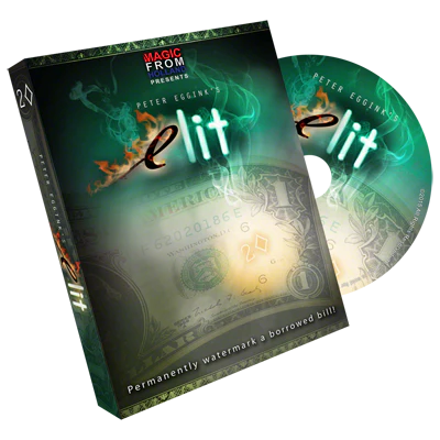 eLit (DVD and Gimmick) by Peter Eggink - DVD