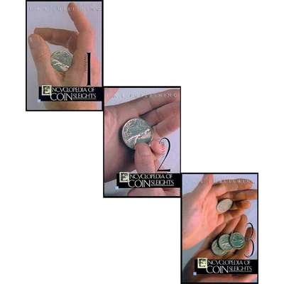 Ency of Coin Sleights Set (Vol 1 thru 3) by Michael Rubinstein - Video Download