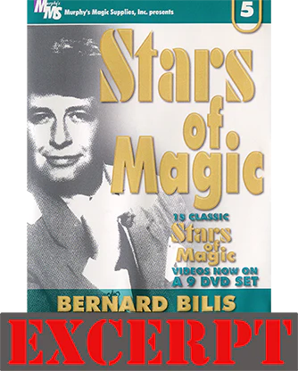 Envelope Prediction & Bilis Switch - Video Download (Excerpt of Stars Of Magic #5 (Bernard Bilis))