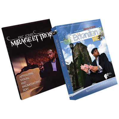 Eric Jones Set: Mirage et Trois and Extension of Me (includes Karate Coin) by Eric Jones and Kozmomagic - DVD