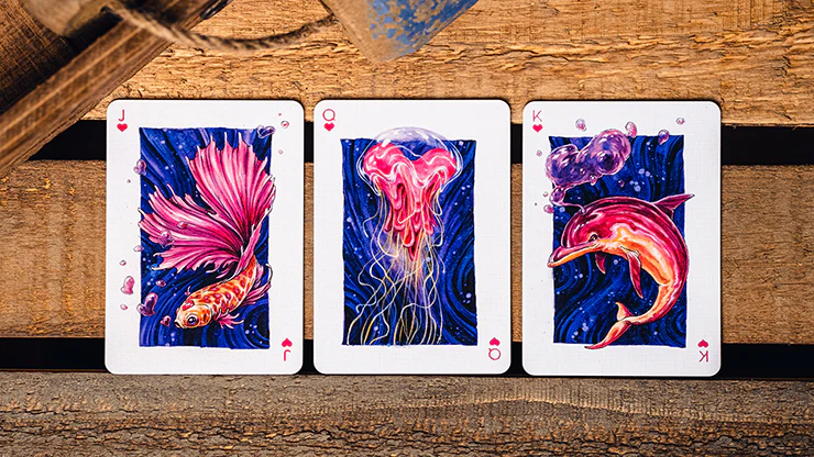 False Anchors V4 (Deep Sea) Playing Cards by Ryan Schlutz - Image 4