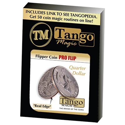 Flipper coin Pro Flip Quarter dollar (D0105) by Tango