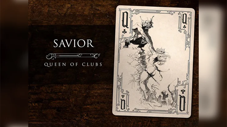 Frazetta Art Museum x Kings Wild (Drawing) Playing Cards - Image 4