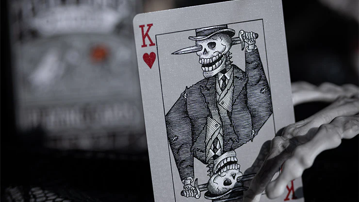 FULTONS OCTOBER TOMBSTONE GREY PLAYING CARDS - Image 4