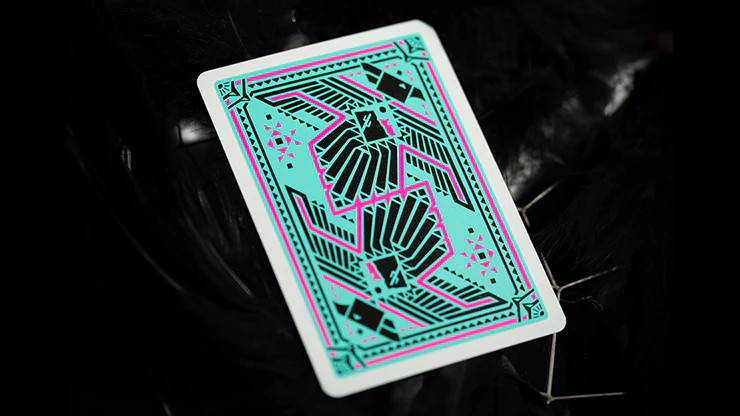 FULTON'S THUNDERBIRD ROOM TURQUOISE EDITION PLAYING CARDS - Image 2