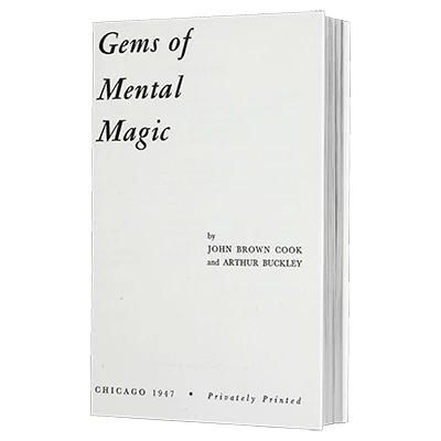 Gems of Mental Magic by Arthur Buckley and The Conjuring Arts Research Center -Â ebook