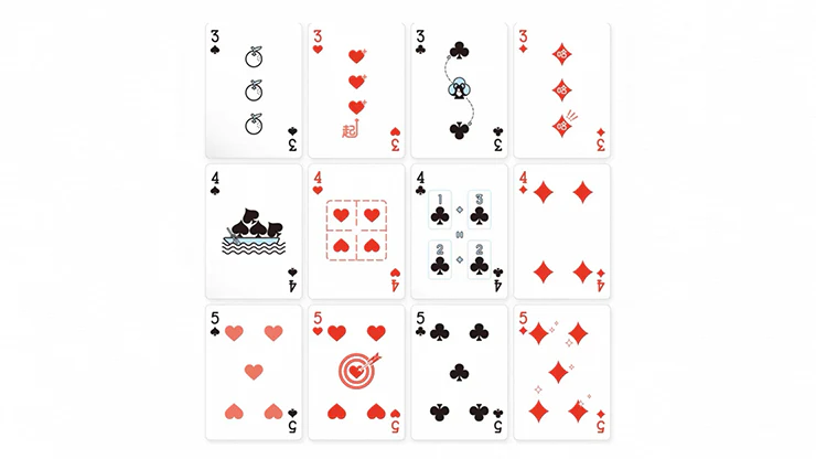 GUAN DAM -Warriors of the Three Kingdoms (Black) Playing Cards by YOKAGAME - Image 6