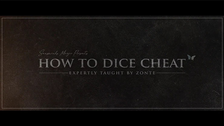 How to Cheat at Dice Black Leather (Props and Online Instructions) by Zonte and SansMinds - Trick