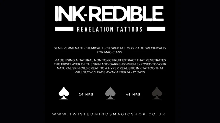 Ink-Redible Revelation Tattoos (Spades) by Twisted Minds - Image 3