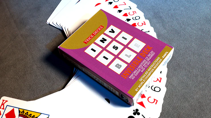 Invisible Deck Bicycle (Black) - Trick - Image 2