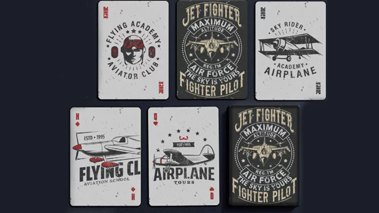 Jet Fighter Playing Cards - Image 3