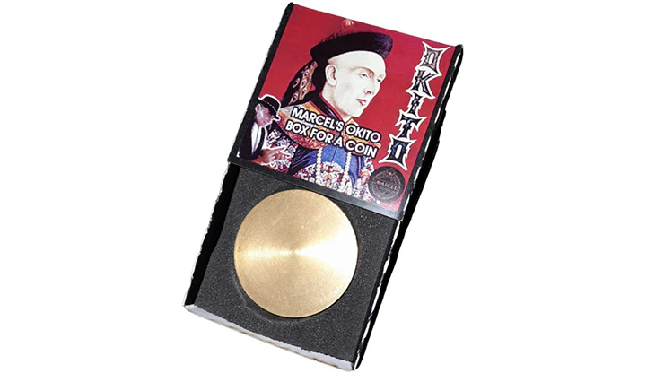 Marcel's Okito Box HALF DOLLAR SIZE (Gimmicks and Online Instructions) by Marcelo Manni - Trick - Image 5