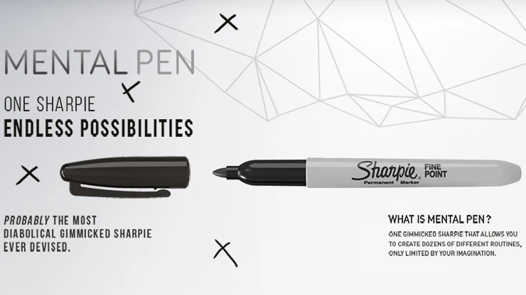 Mental Pen by João Miranda and Gustavo Sereno - Trick - Image 3