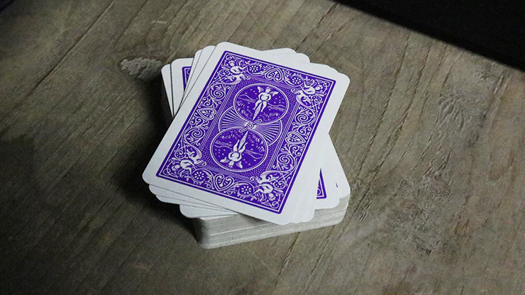 Mini Bicycle Cards (Purple) - Image 3