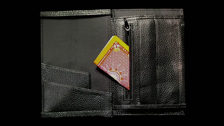 Mini Bombshell Wallet (Black Pebble) by CAHYO - Image 3