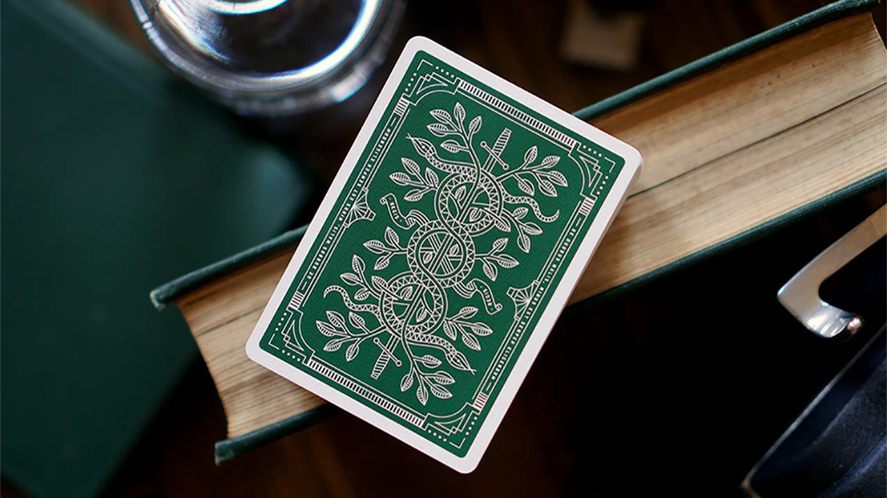 Monarch Playing Cards (Green) by theory11 - Image 2