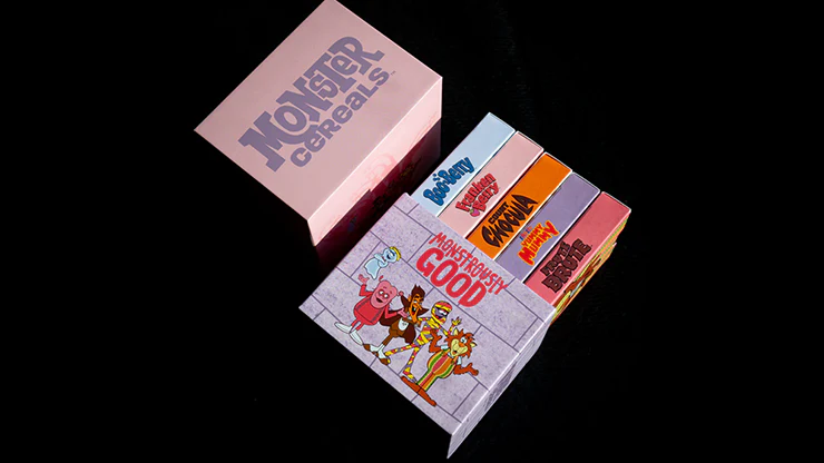 MONSTER CEREALS⢠5 PACK BOX PLAYING CARD SET - Image 2
