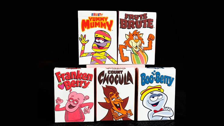 MONSTER CEREALS⢠5 PACK BOX PLAYING CARD SET - Image 3
