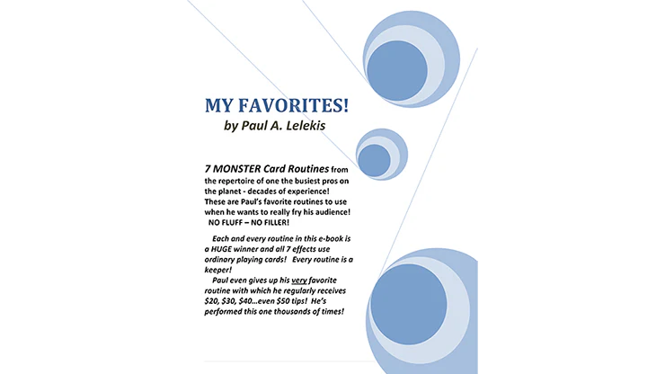 My Favorites! by Paul A. Lelekis -Â ebook