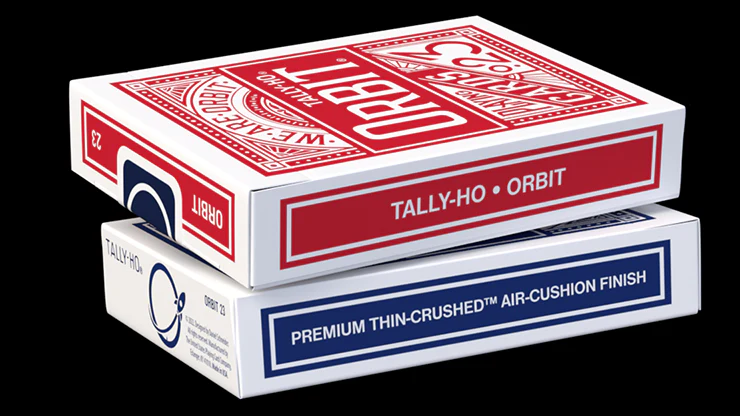 Orbit Tally Ho Circle Back (Red) Playing Cards - Image 2